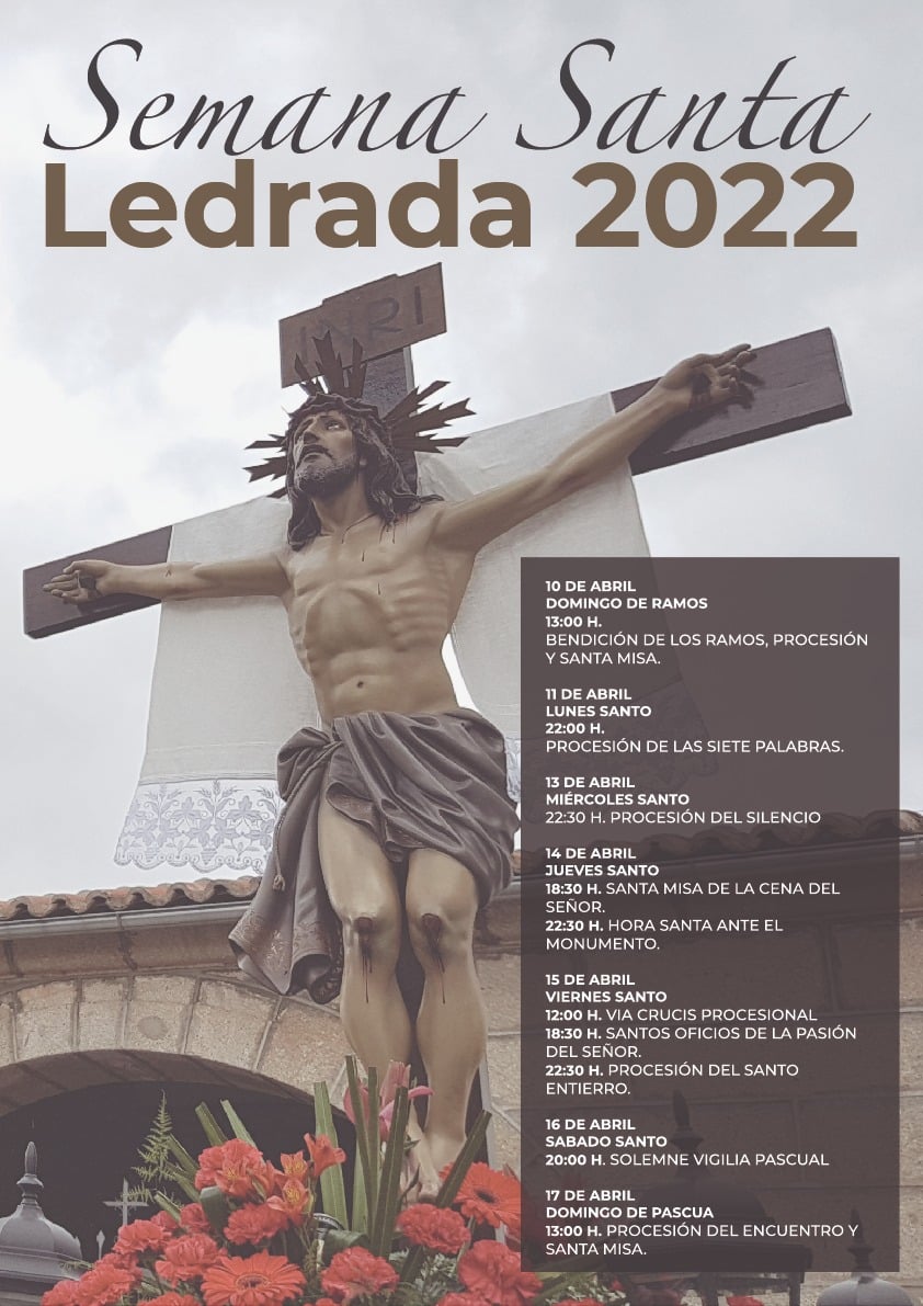 Semana Santa en Ledrada 2022 Ledrada